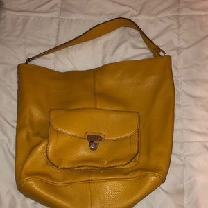 Yellow purse